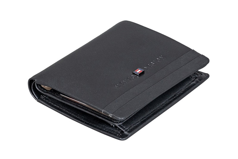 Menzo 7008 Kleinbörse schwarz  / Nappaleder