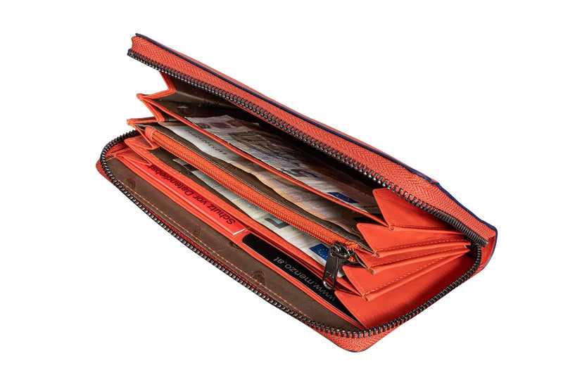 Menzo 7034 Damenbörse saison3 / Nappaleder