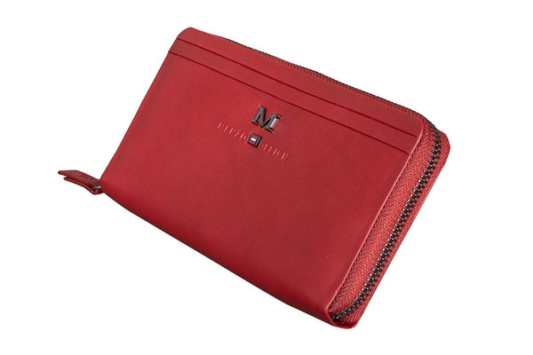 Menzo 7034 Damenbörse rot / Nappaleder