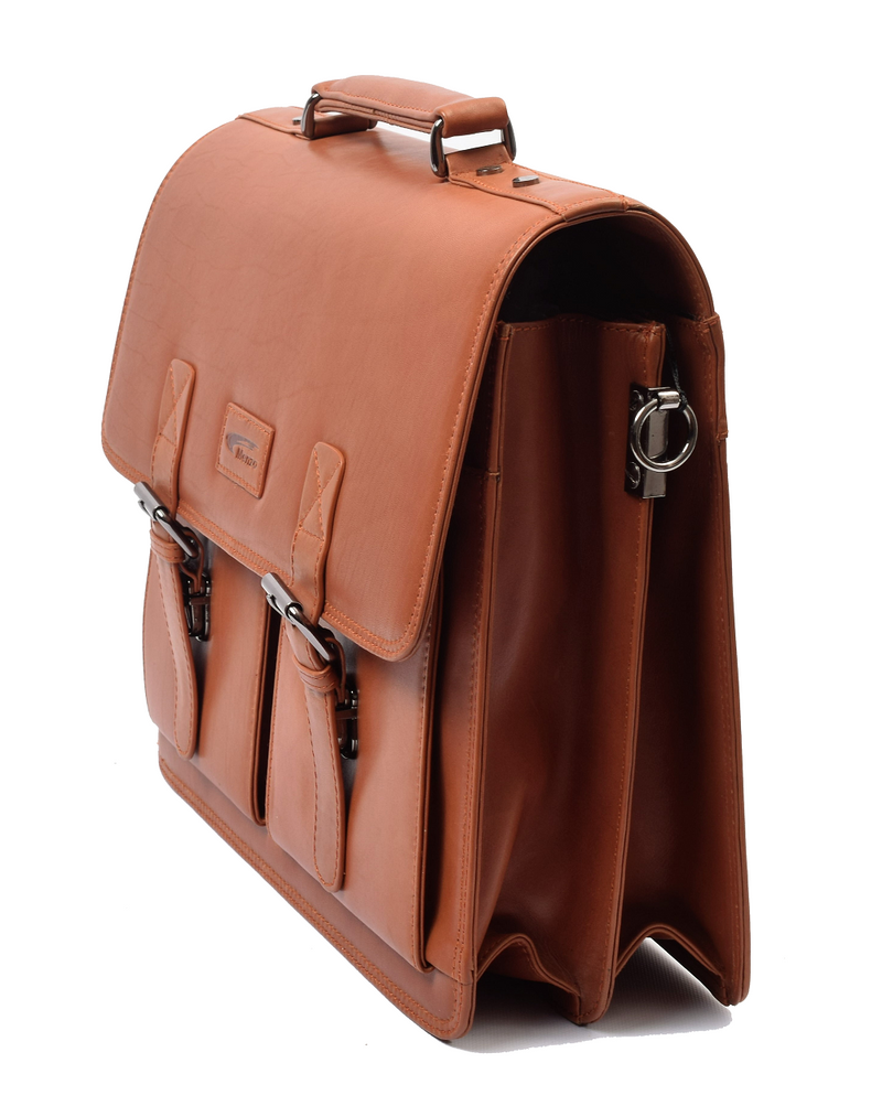 MB2D - 15,6 Zoll Aktentasche Rindsleder/cognac