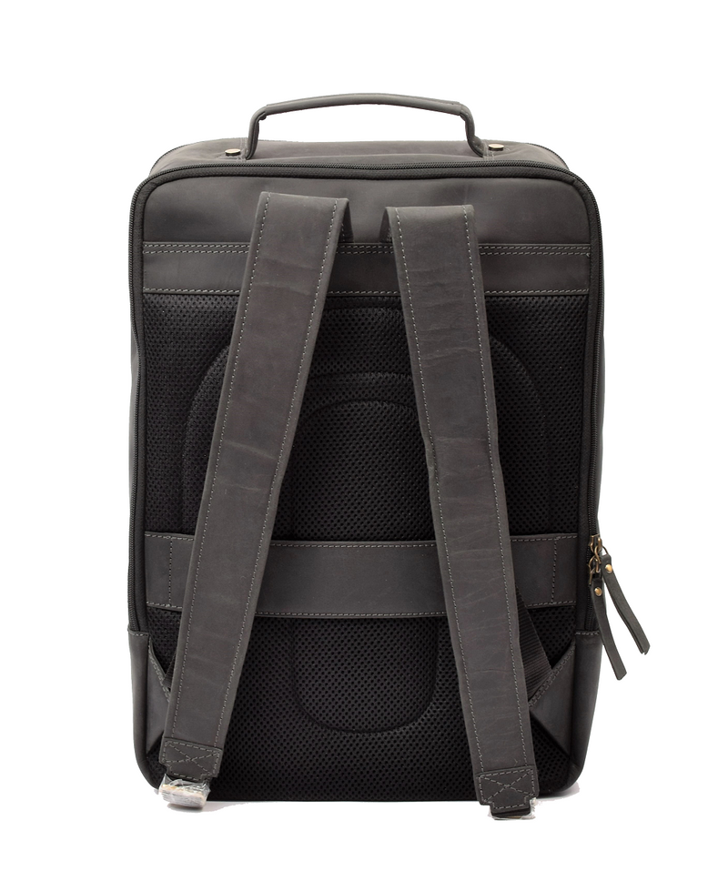 MB80 - Rucksack Büffelleder/schwarz