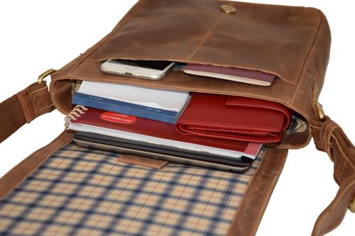 MB8 / Cross-Body-Bag deltabraun