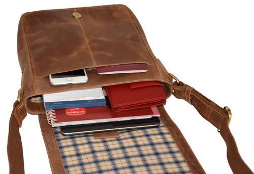 MB8 / Cross-Body-Bag deltabraun