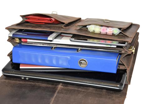 MB1 Aktentasche / marrone